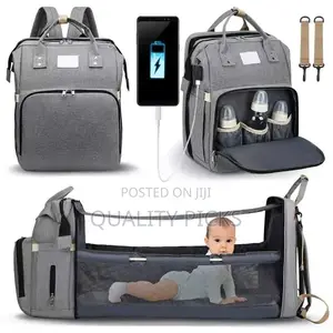 Baby Diaper Bag and Bed