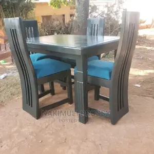 Dinning Set Black and Blue