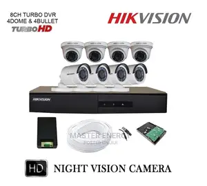 8 Channel 1080p CCTV Cameras Full Kit