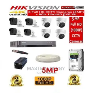 8 Channel 5mp CCTV Cameras Hikvision