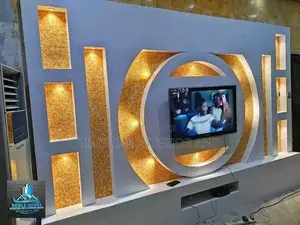 Gypsum Tv Unit 0006