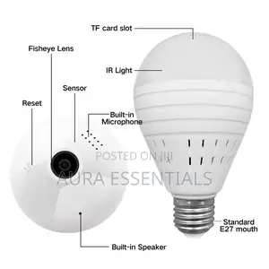 3D Panoramic Bulb Camera