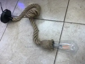 Rope Pendant Lamp Holder
