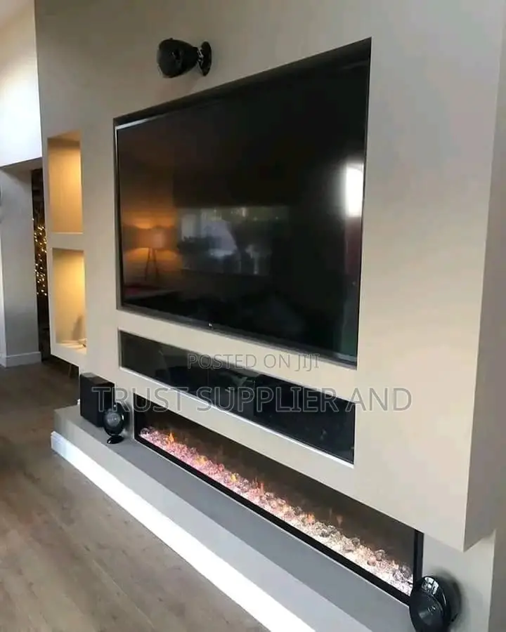 Tv Unit Gypsum Ceiling Project