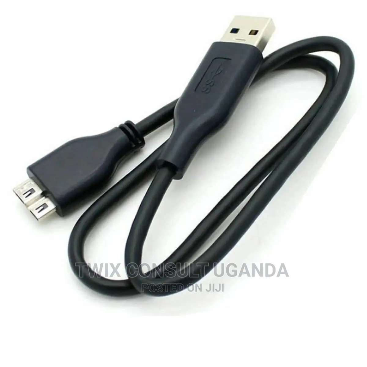 USB 3.0 External Hard Drive Disk Cable-Black