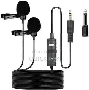 Boya Dual Lapel Microphones