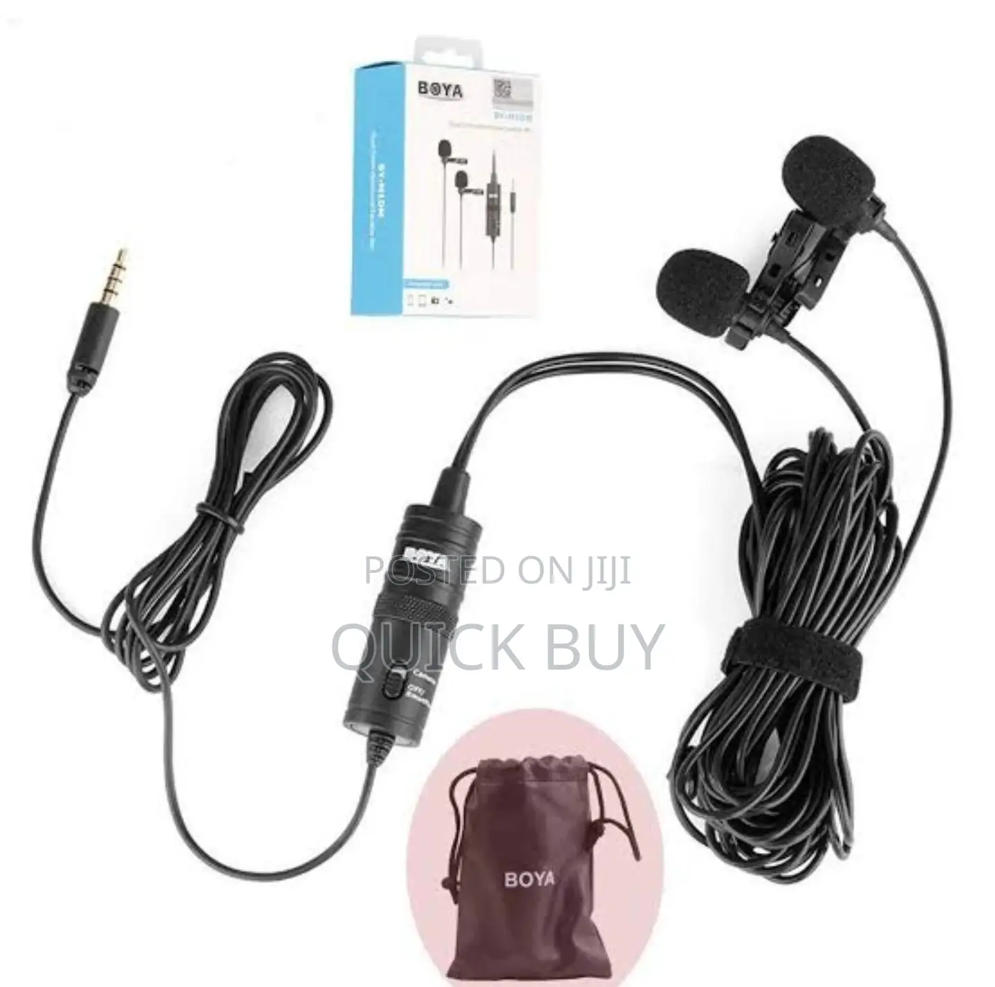 Boya Dual Lapel Microphones