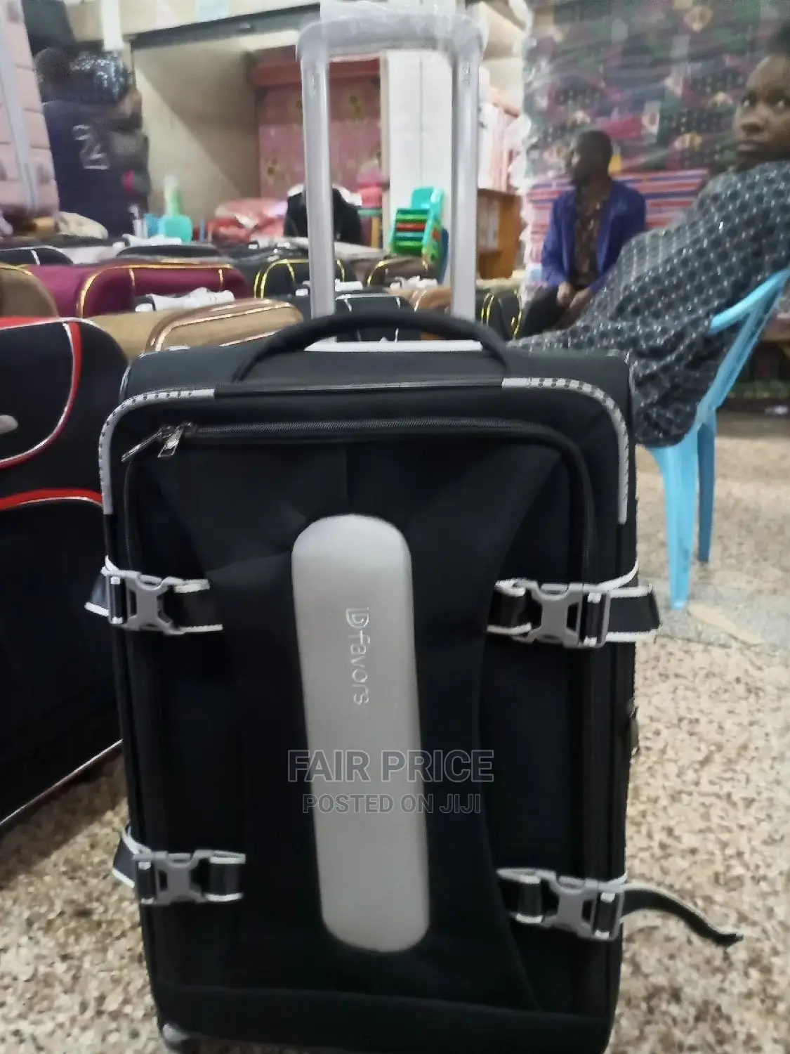 Cloth Suitcase ( Black )