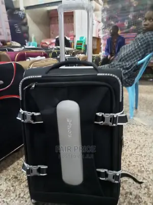 Cloth Suitcase ( Black )