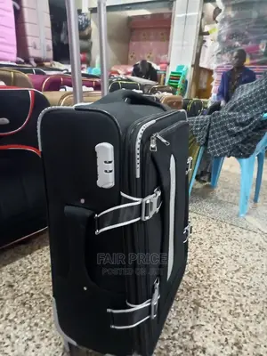 Cloth Suitcase ( Black )
