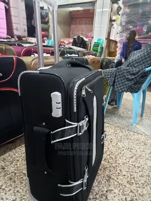 Cloth Suitcase ( Black )