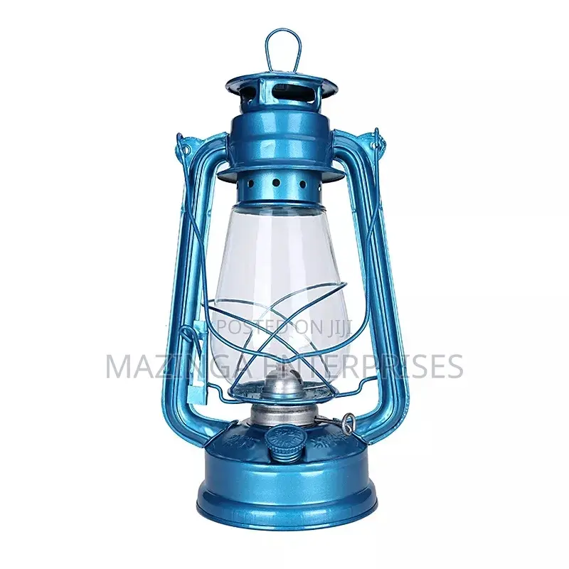 Paraffin Wick Lanterns (Blue)