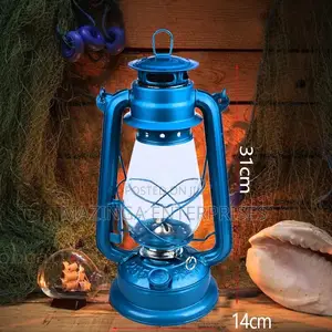 Paraffin Wick Lanterns (Blue)