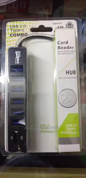 2.0 HUB 6 Port 90cm)USB Hub 3/6 Port Expander Adapter