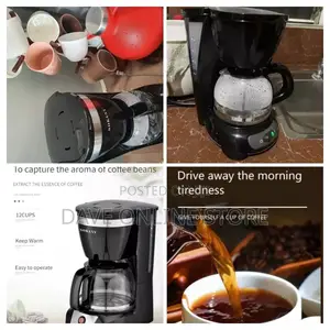 12 Cups Espresso Coffee Maker.