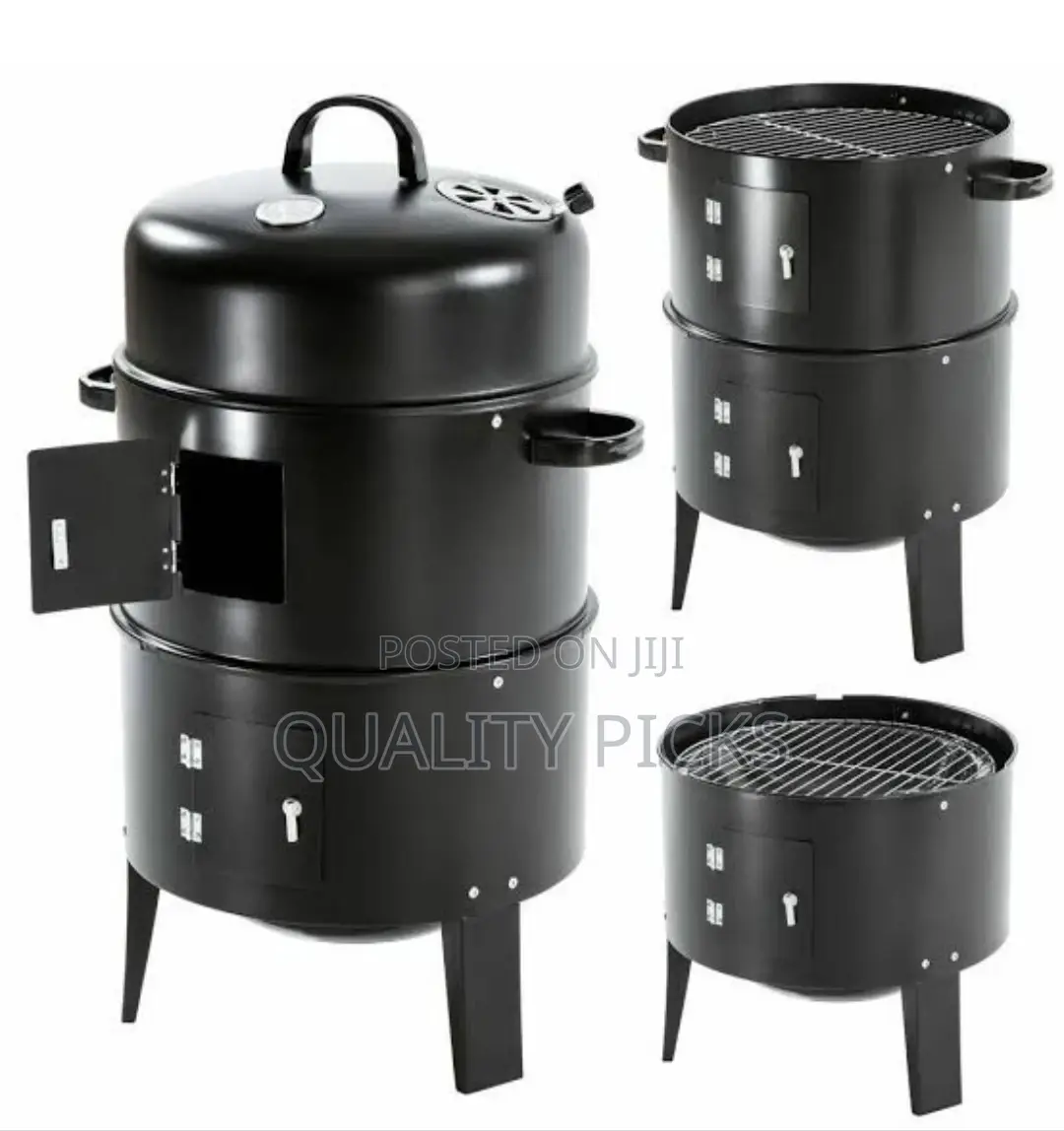 3 Layer Charcoal BBQ Grill