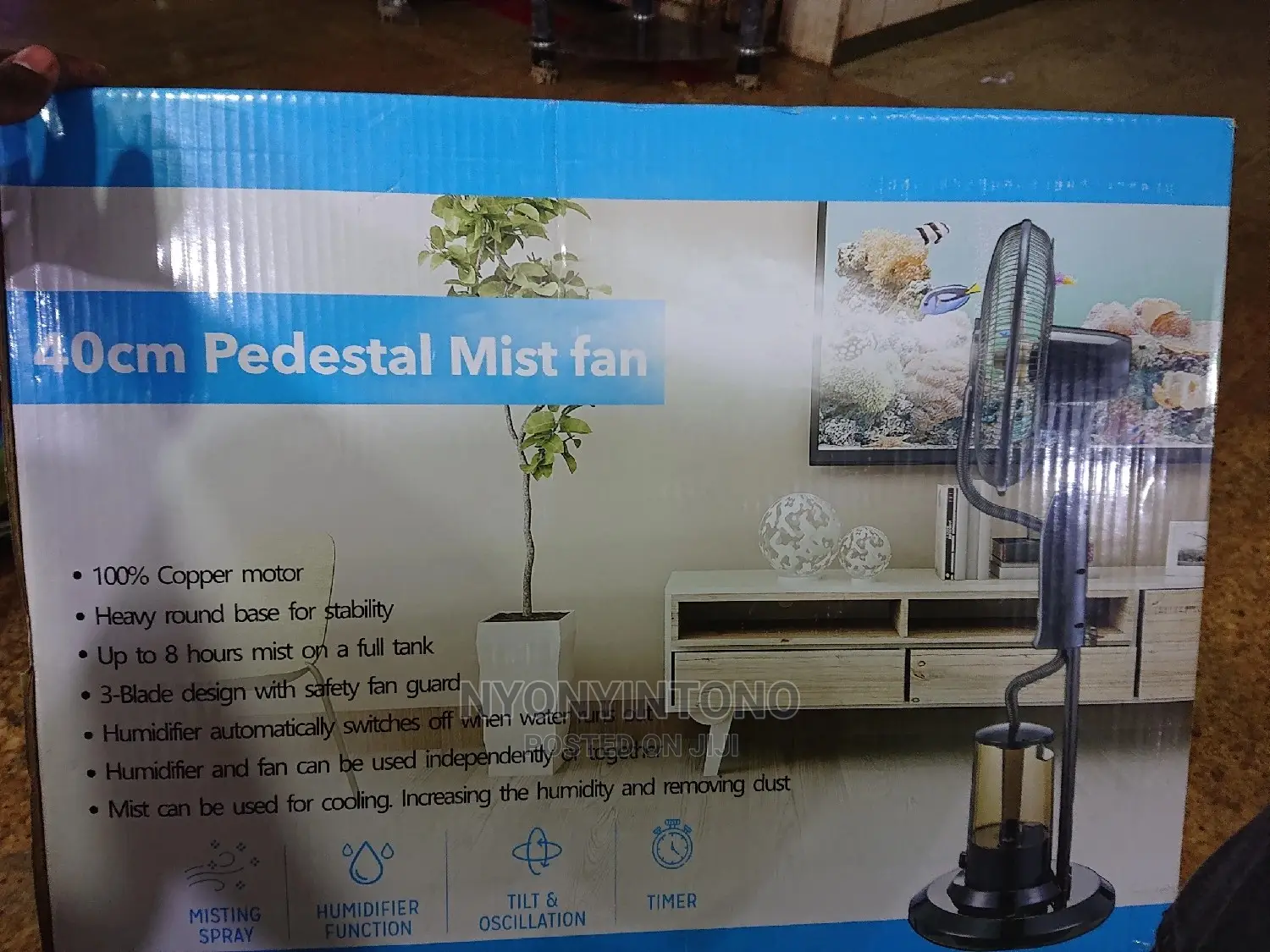 Adjustable Mist Fan