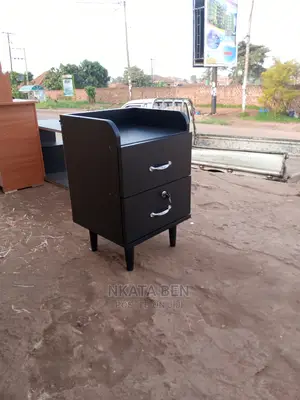 Black Bedside Drawer