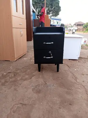 Black Bedside Drawer