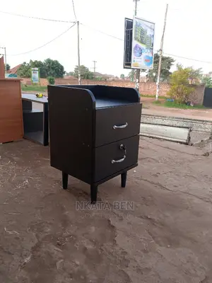 Black Bedside Drawer