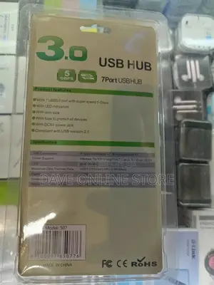 Seven Port Fast Usb Hub.
