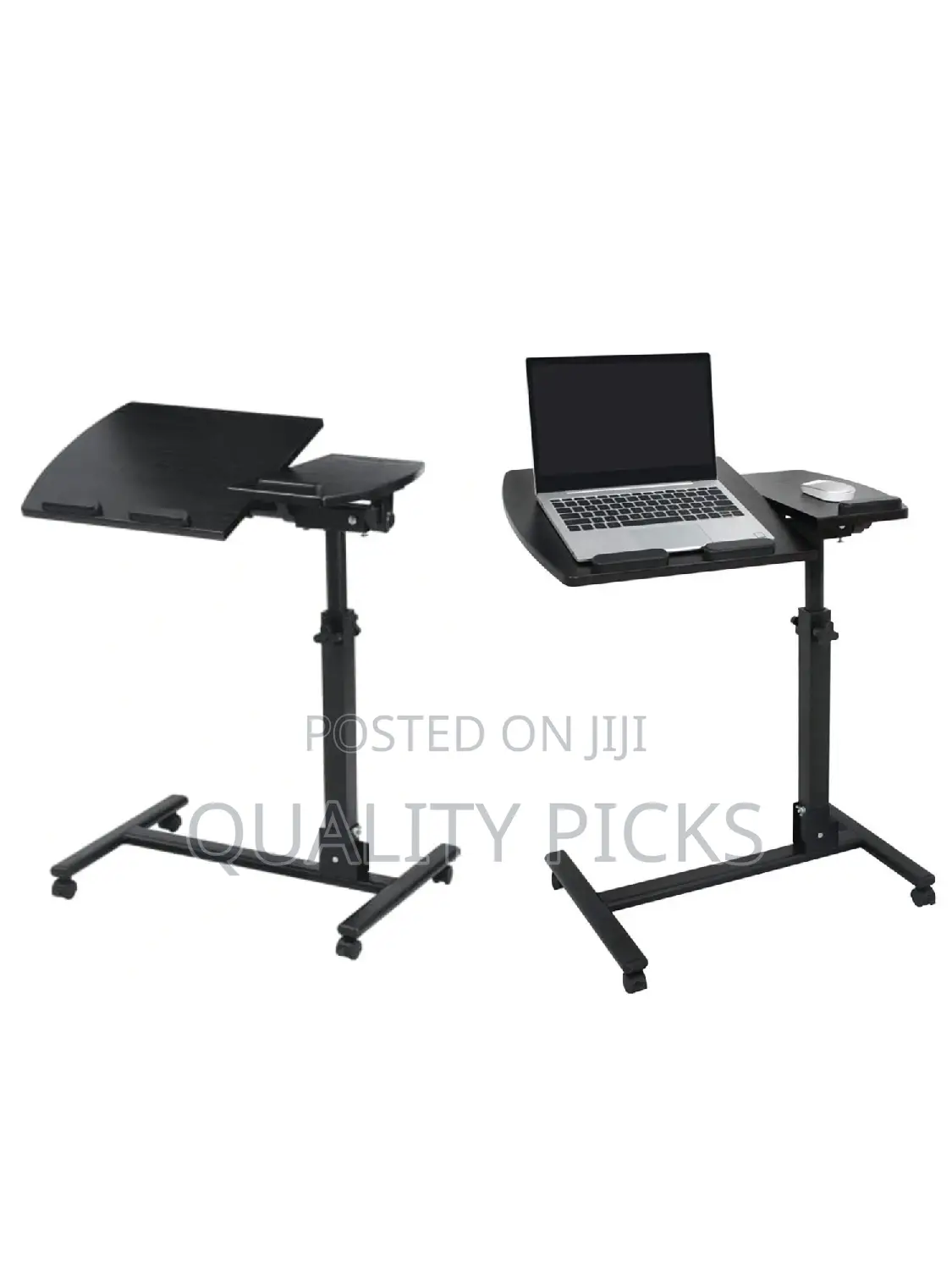 Adjustable Rolling Laptop Stand