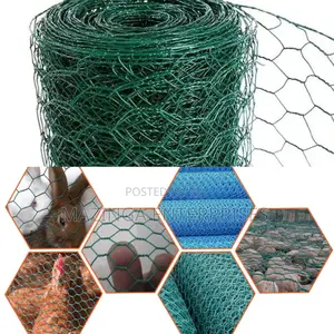 1x20mtrs Galvanised Chicken and Rabbit Mesh