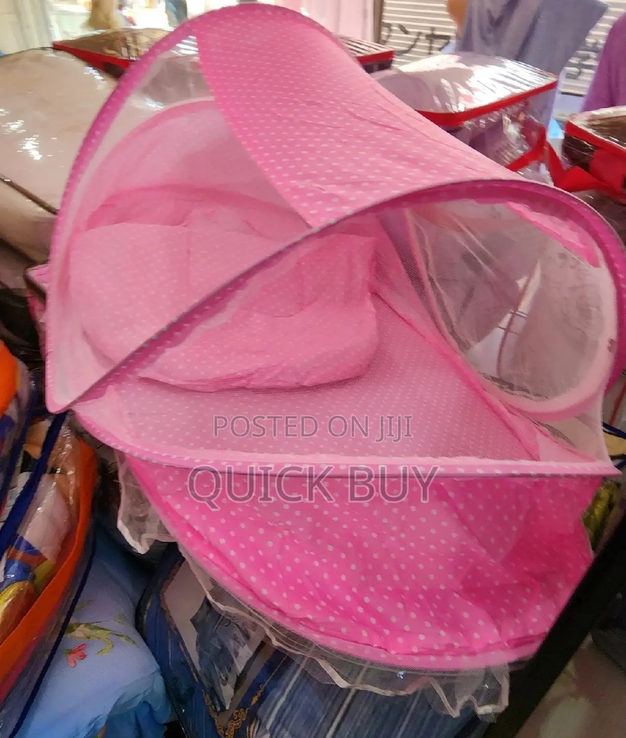 3pcs Baby Crib With Mosquito Net