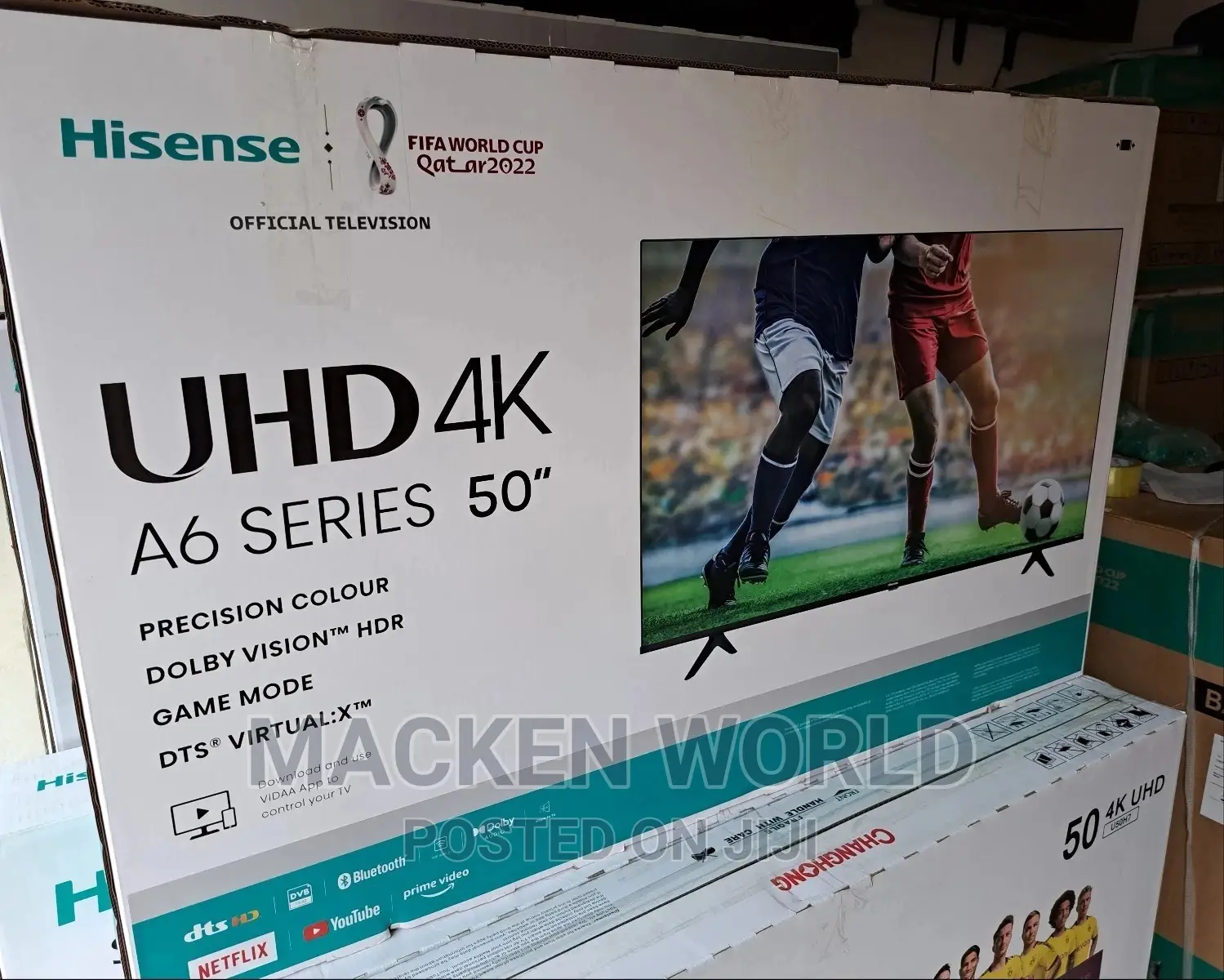 50 Hisense Smart Vidaa UHD Satellite