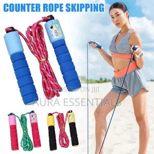 Jumping Rope With Automatic Count