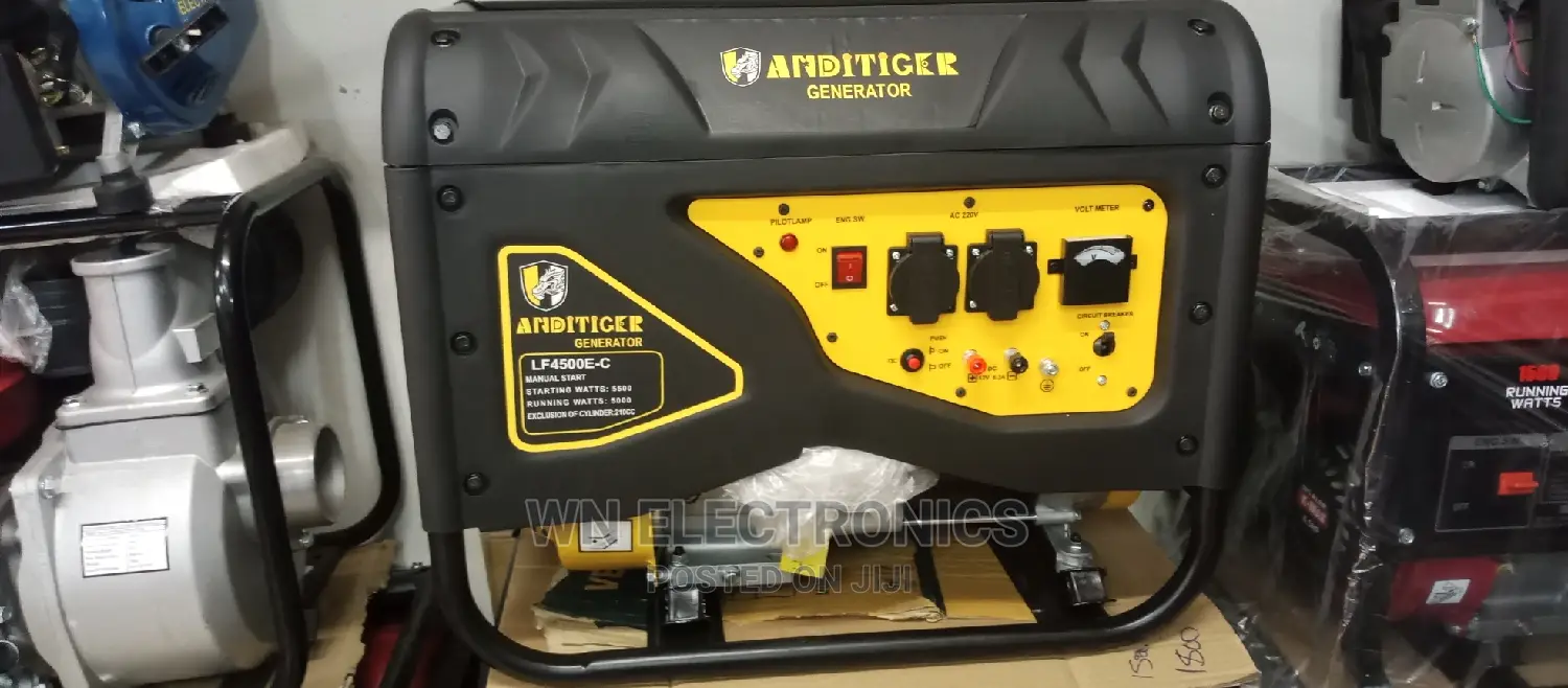 Andi Tiger Petrol Generator Lf4500e-C
