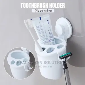 Wall Mounted 2kg Toothbrush Holder With Strong Suction