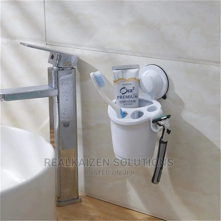 Wall Mounted 2kg Toothbrush Holder With Strong Suction