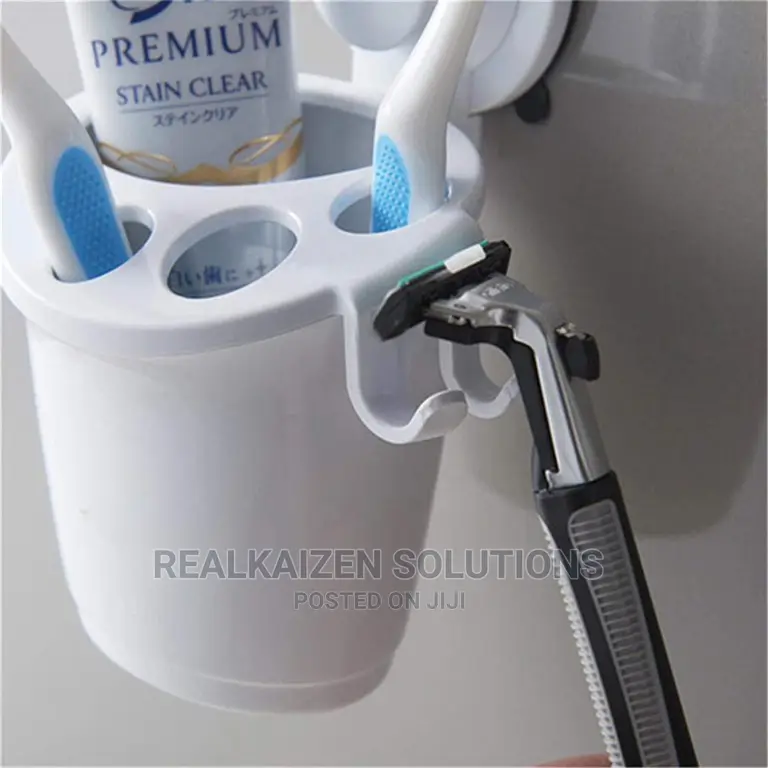 Wall Mounted 2kg Toothbrush Holder With Strong Suction