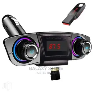 M20 Bluetooth Fm Transmitter Radio Audio Adaptor - Black