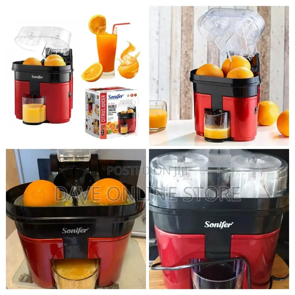 Double Electric Orange Juice Extractor