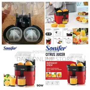 Double Electric Orange Juice Extractor
