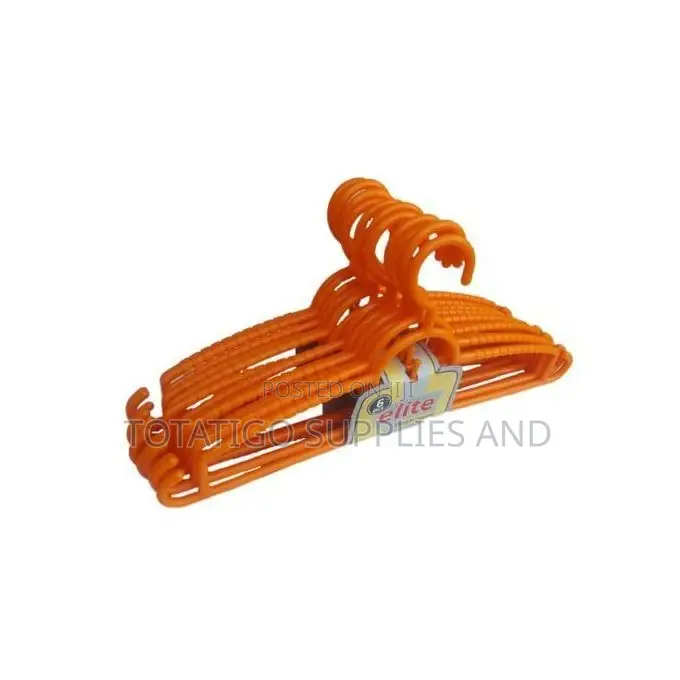 Elite 12 Set Plastic Hangers,Elite - Color May Vary