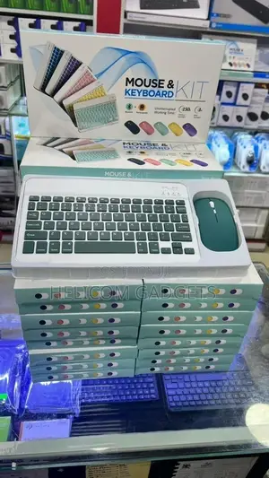 Bluetooth Wireless Keyboard and Mouse Combo