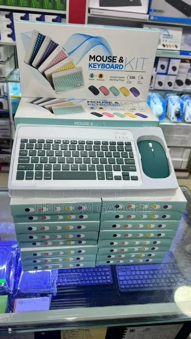 Bluetooth Wireless Keyboard and Mouse Combo