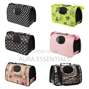 3pcs Foldable Mesh Breathable Pet/ Cat Carrier