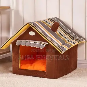 Folding Pet House With Soft Mat