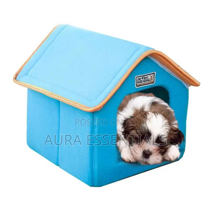 Folding Pet House With Soft Mat