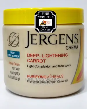 ORIGINAL Jergens Carrot Deep Lightening Spots Remover Cream