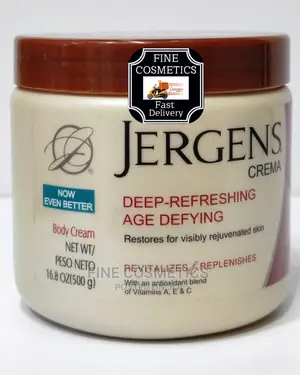 ORIGINAL Jergens Age Defying Deep Refreshing Cream 500ml