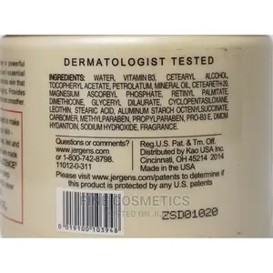 ORIGINAL Jergens Age Defying Deep Refreshing Cream 500ml