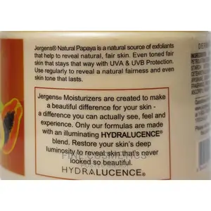 ORIGINAL Jergens Natural Papaya Deep Firming+ White'ng Cream