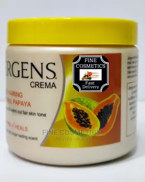 ORIGINAL Jergens Natural Papaya Deep Firming+ White'ng Cream