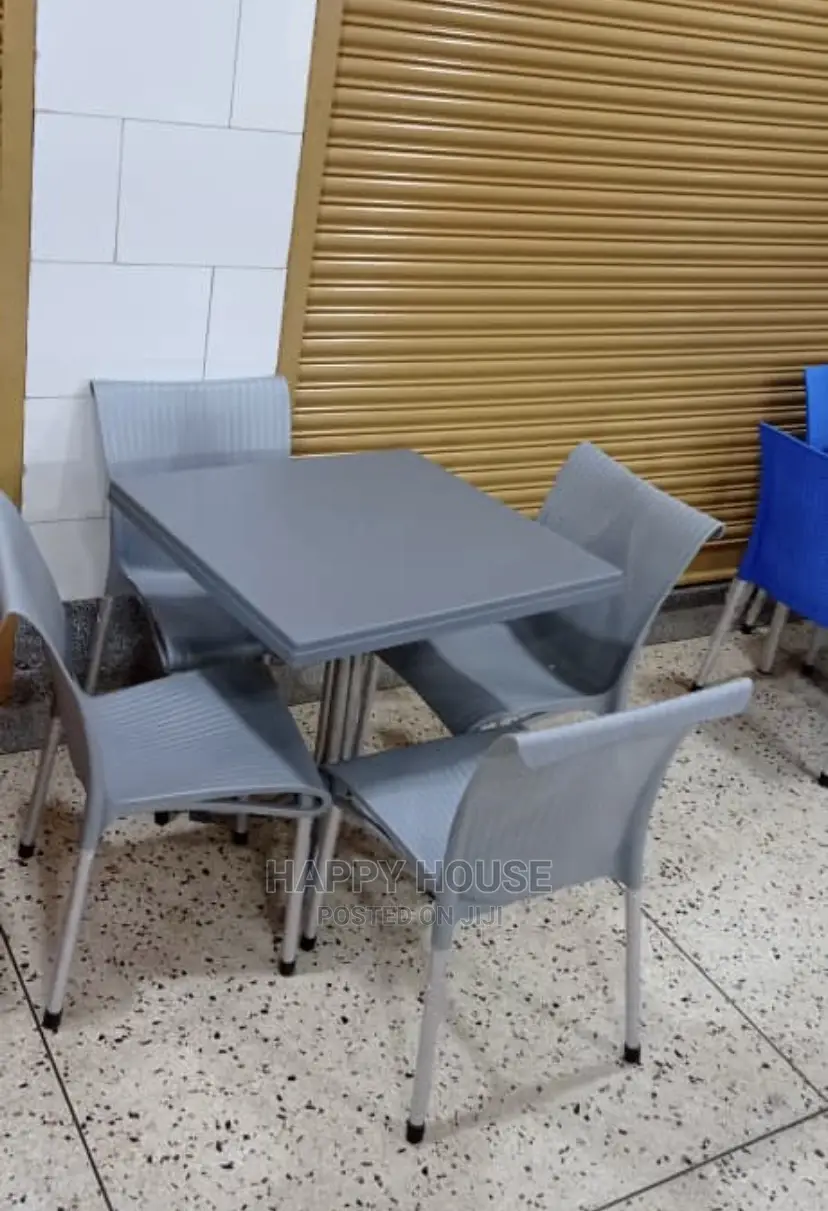 Restaurant Set ( Table and 4 Chairs)