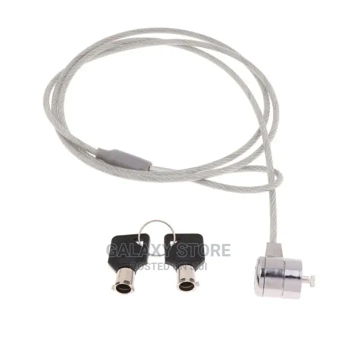 Key Lock Cable for Laptop Notebook Computer Tablet Security